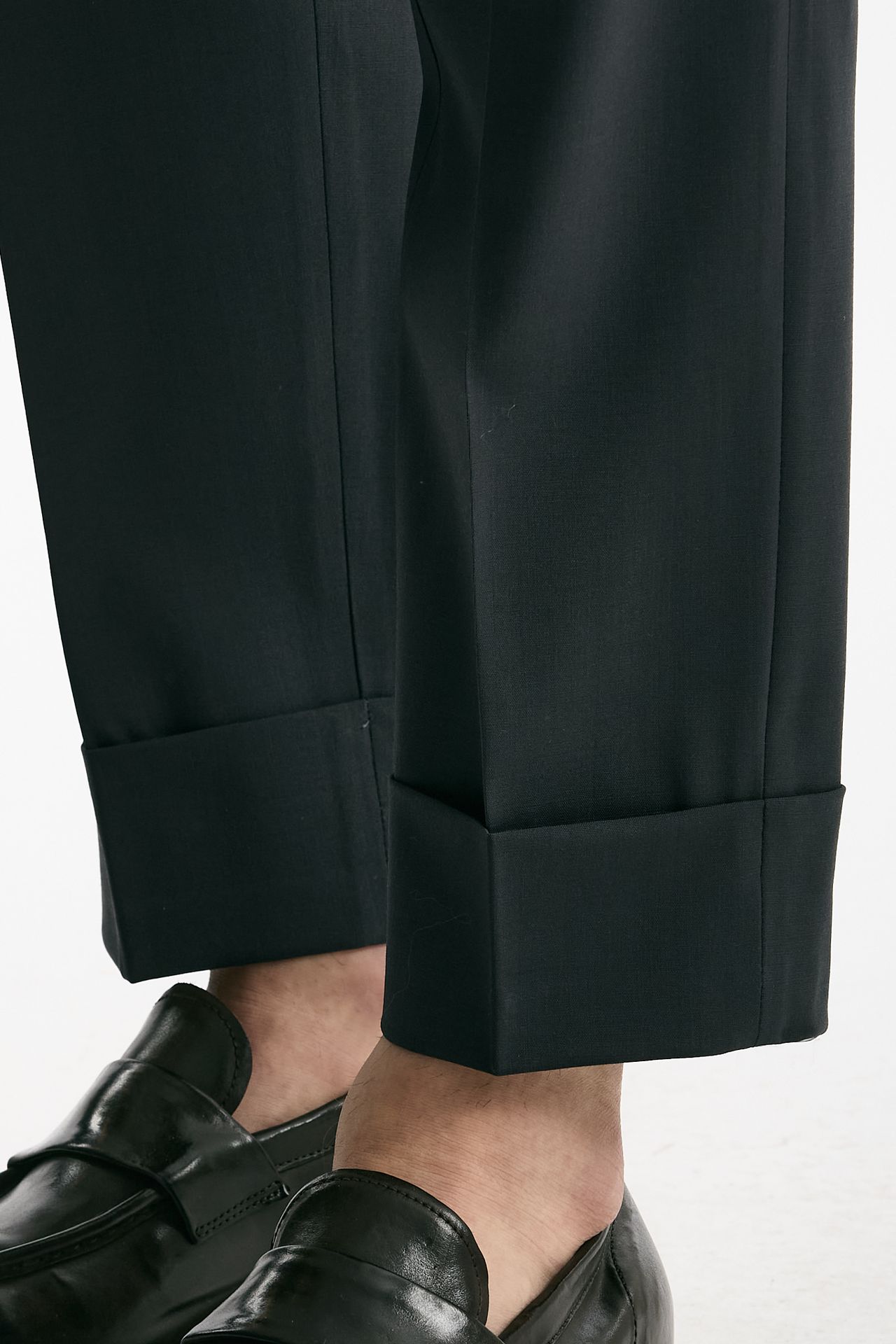 Pantalone EDGE-CLUB in lana stretch grigio men Pt torino - 8