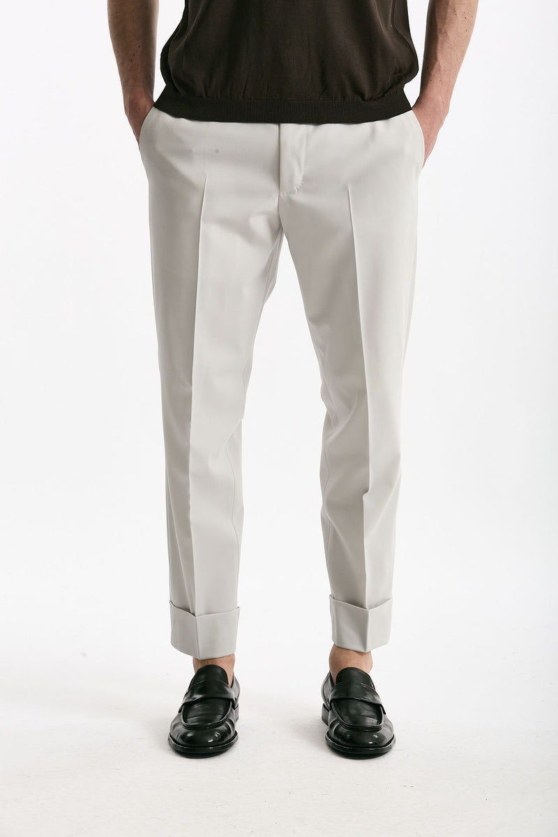 Pantalone EDGE-CLUB in lana stretch ghiaccio men Pt torino - 2