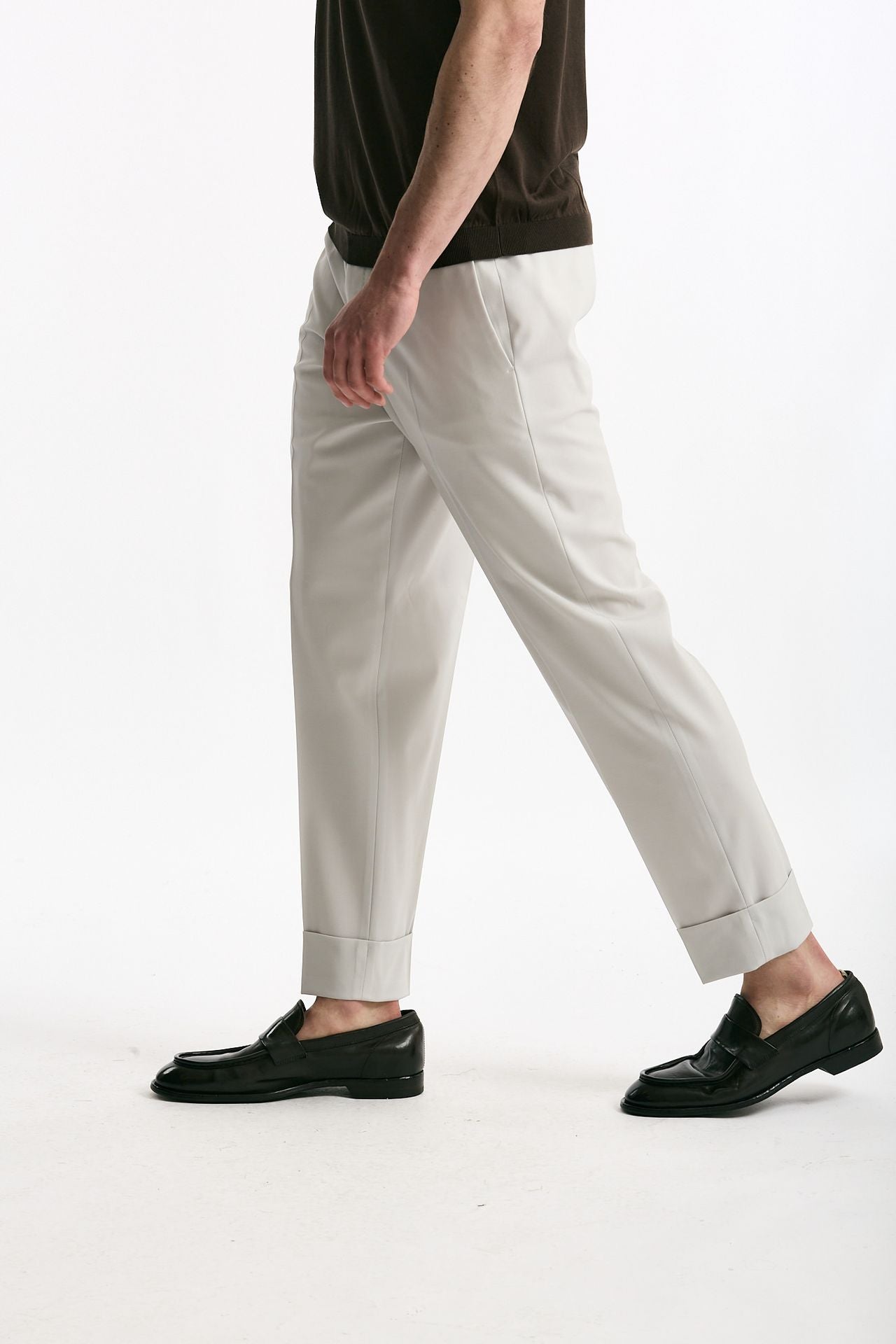 Pantalone EDGE-CLUB in lana stretch ghiaccio men Pt torino - 4