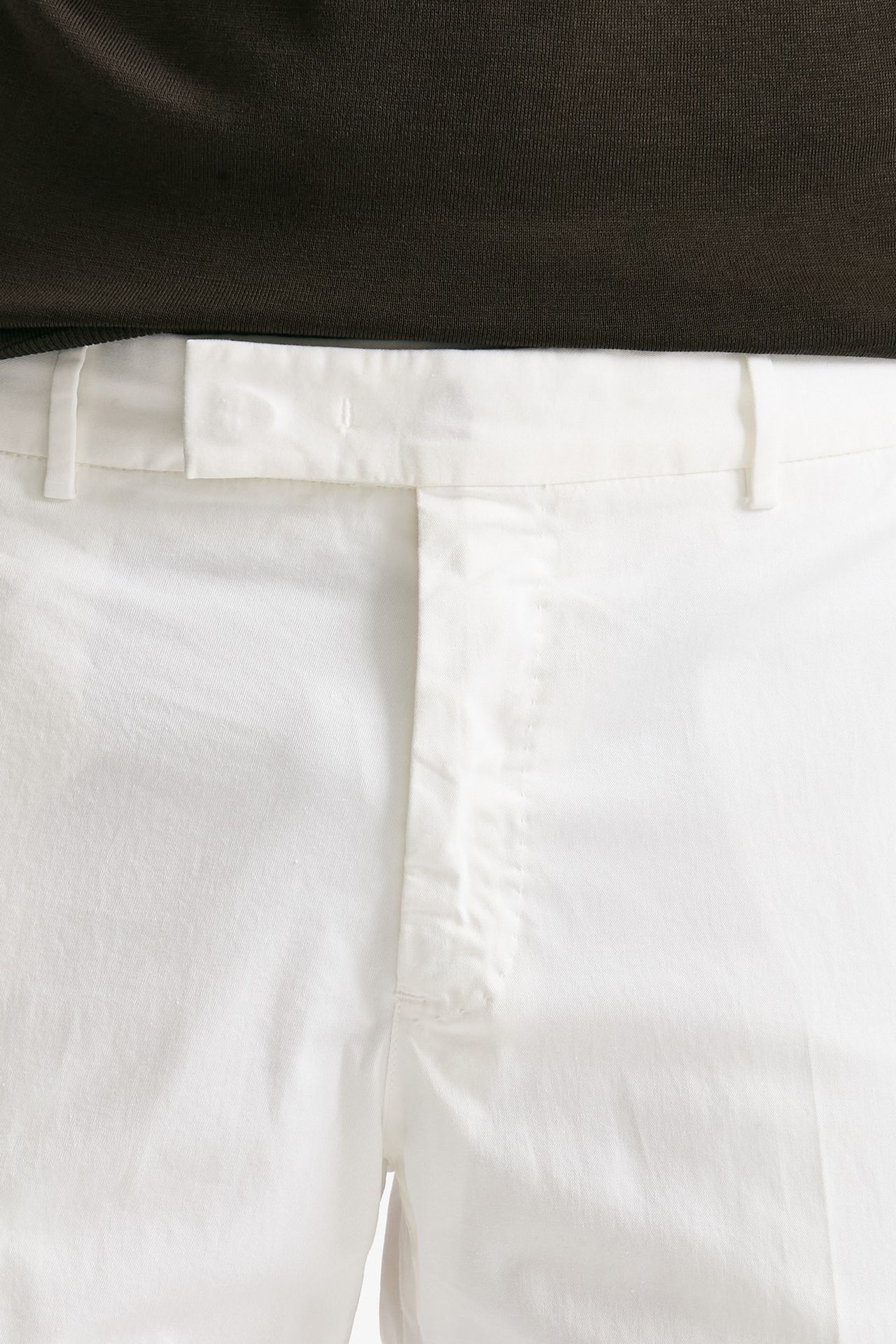 Pantalone EDGE-REBEL in cotone stretch bianco men Pt torino - 5