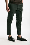 Pantalone EDGE-REBEL in cotone stretch verde men Pt torino - 2