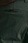 Pantalone EDGE-REBEL in cotone stretch verde men Pt torino - 7
