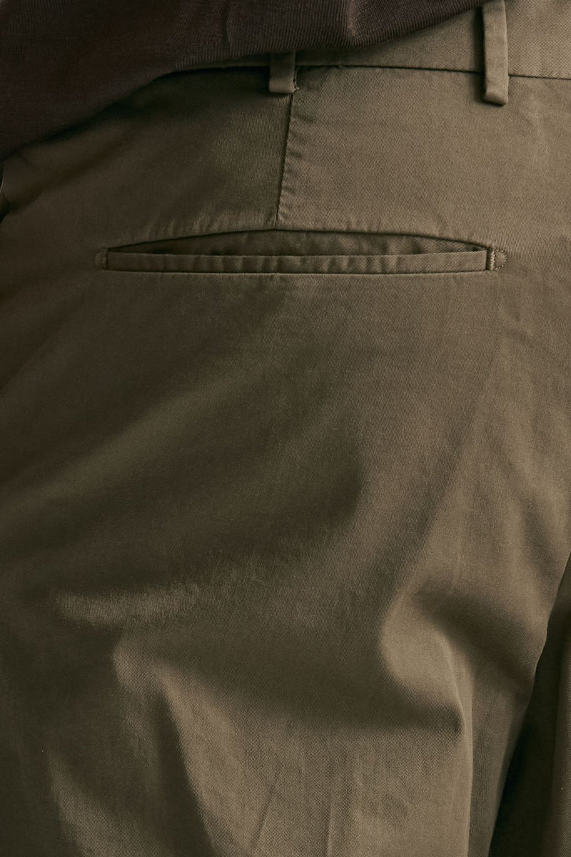 Pantalone EDGE-REBEL in cotone stretch cammello men Pt torino - 7