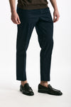 Pantalone EDGE-REBEL in cotone stretch blu men Pt torino - 1