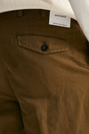 Pantalone REWORKED- CARROT in lino e cotone bruciato men Pt torino - 7