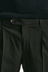 Pantalone in lana ferma UNION marrone men Pt torino - 5