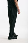 Pantalone in lana ferma UNION nero men Pt torino - 3