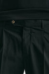 Pantalone in lana ferma UNION nero men Pt torino - 5