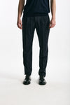 Pantalone in lana ferma UNION blu men Pt torino - 2