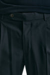 Pantalone in lana ferma UNION blu men Pt torino - 5