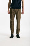 Pantalone in lana ferma UNION cammello men Pt torino - 2