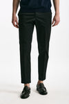 Pantalone EDGE-REBEL in cotone stretch nero men Pt torino - 1