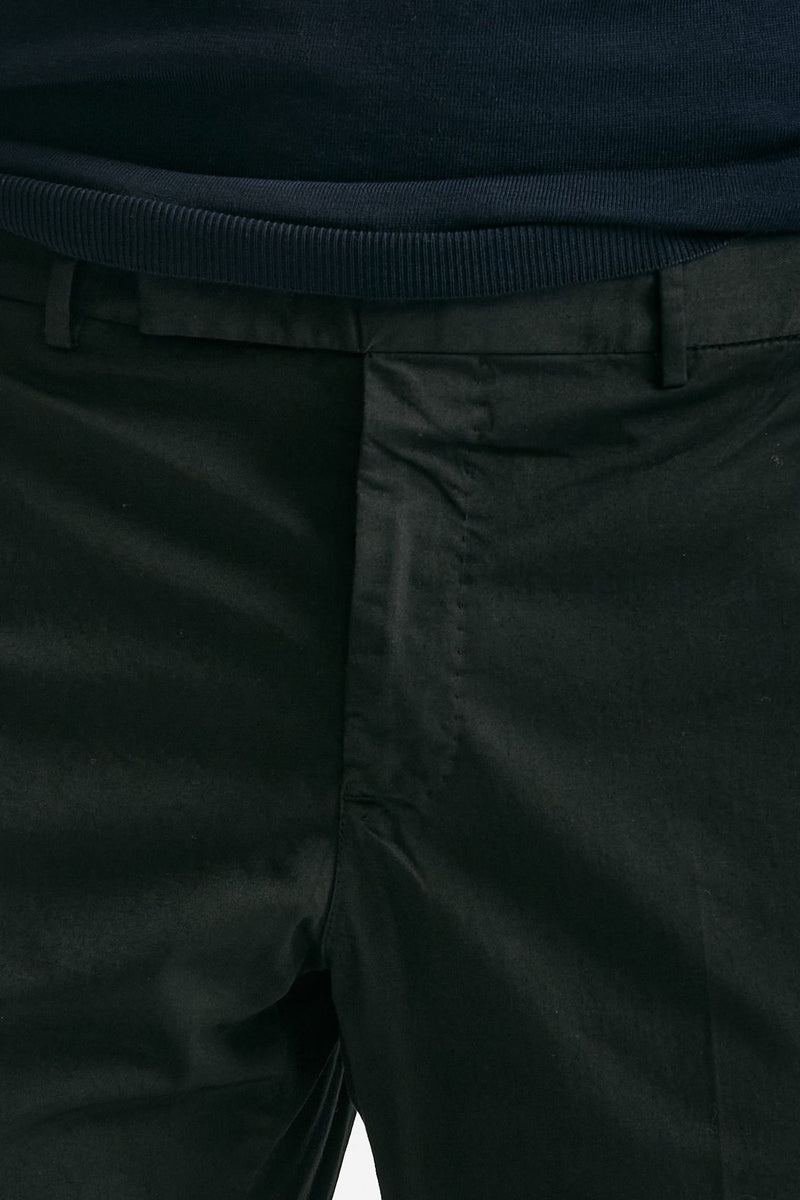 Pantalone EDGE-REBEL in cotone stretch nero men Pt torino - 5