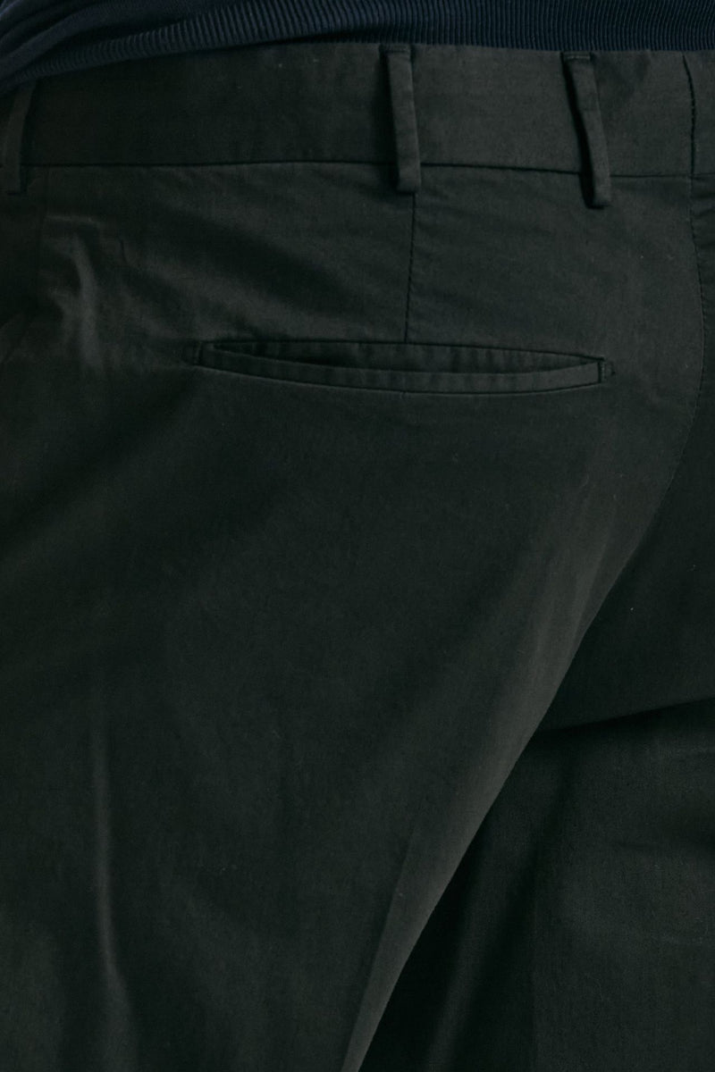 Pantalone EDGE-REBEL in cotone stretch nero men Pt torino - 7