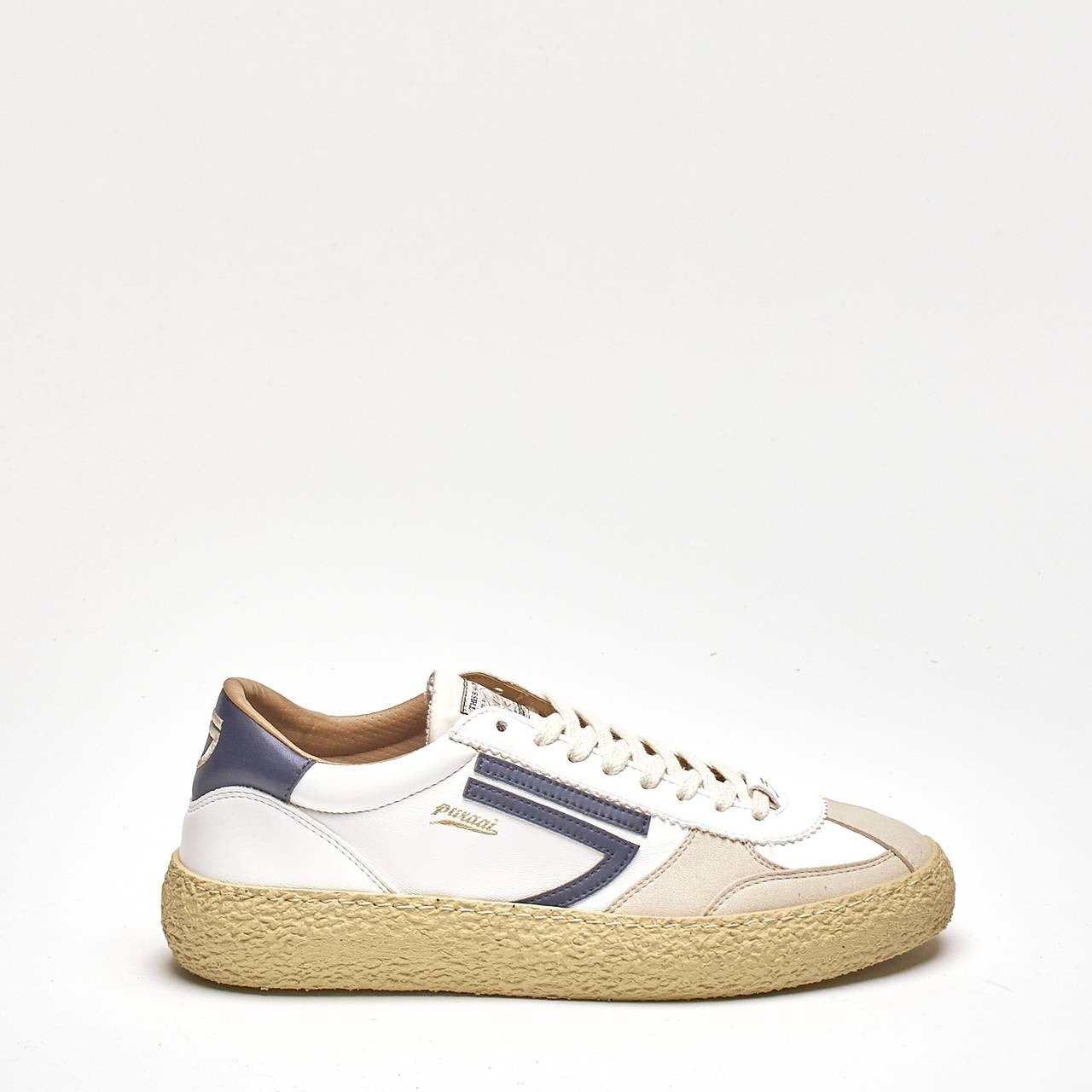 Sneakers 1.01 VINTAGE VEGAN in pelle bianco men Puraai - 8