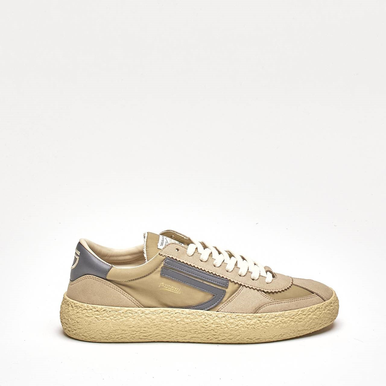 Sneakers 1.01 VINTAGE VEGAN in pelle sabbia men Puraai - 8
