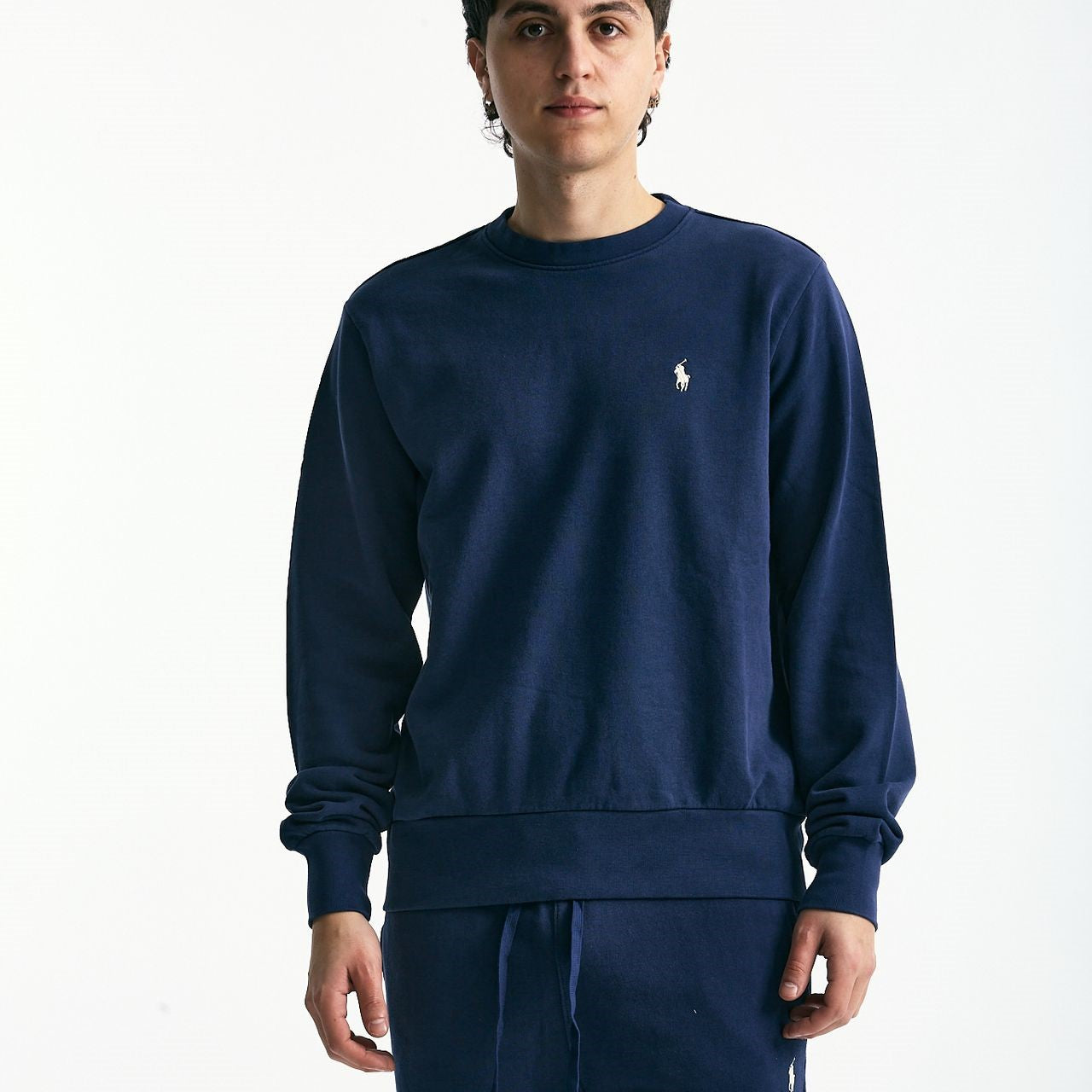 Felpa in cotone lavato blu men Polo ralph lauren - 6