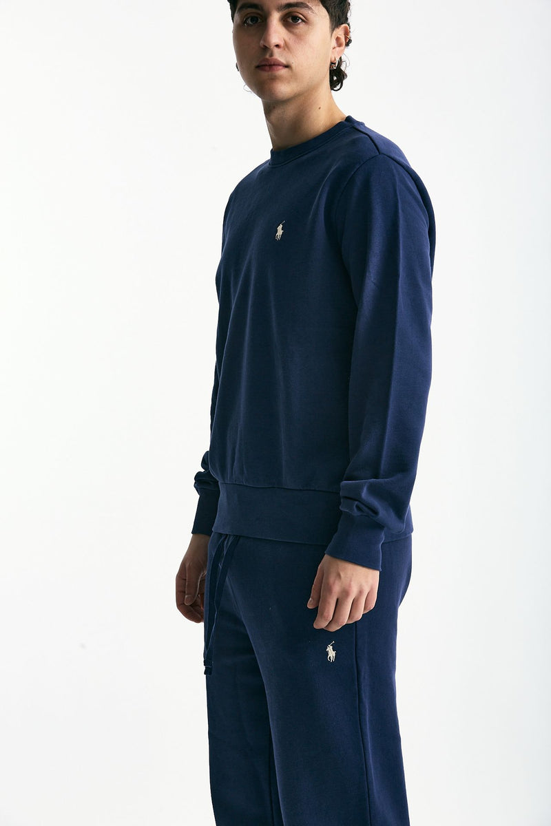 Felpa in cotone lavato blu men Polo ralph lauren - 2