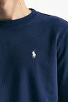 Felpa in cotone lavato blu men Polo ralph lauren - 5