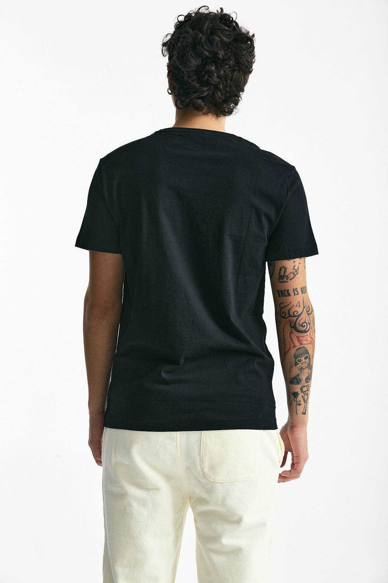 T-shirt Custom Slim-Fit in cotone nero men Polo ralph lauren - 4