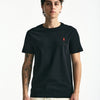 T-shirt Custom Slim-Fit in cotone nero men Polo ralph lauren - 6