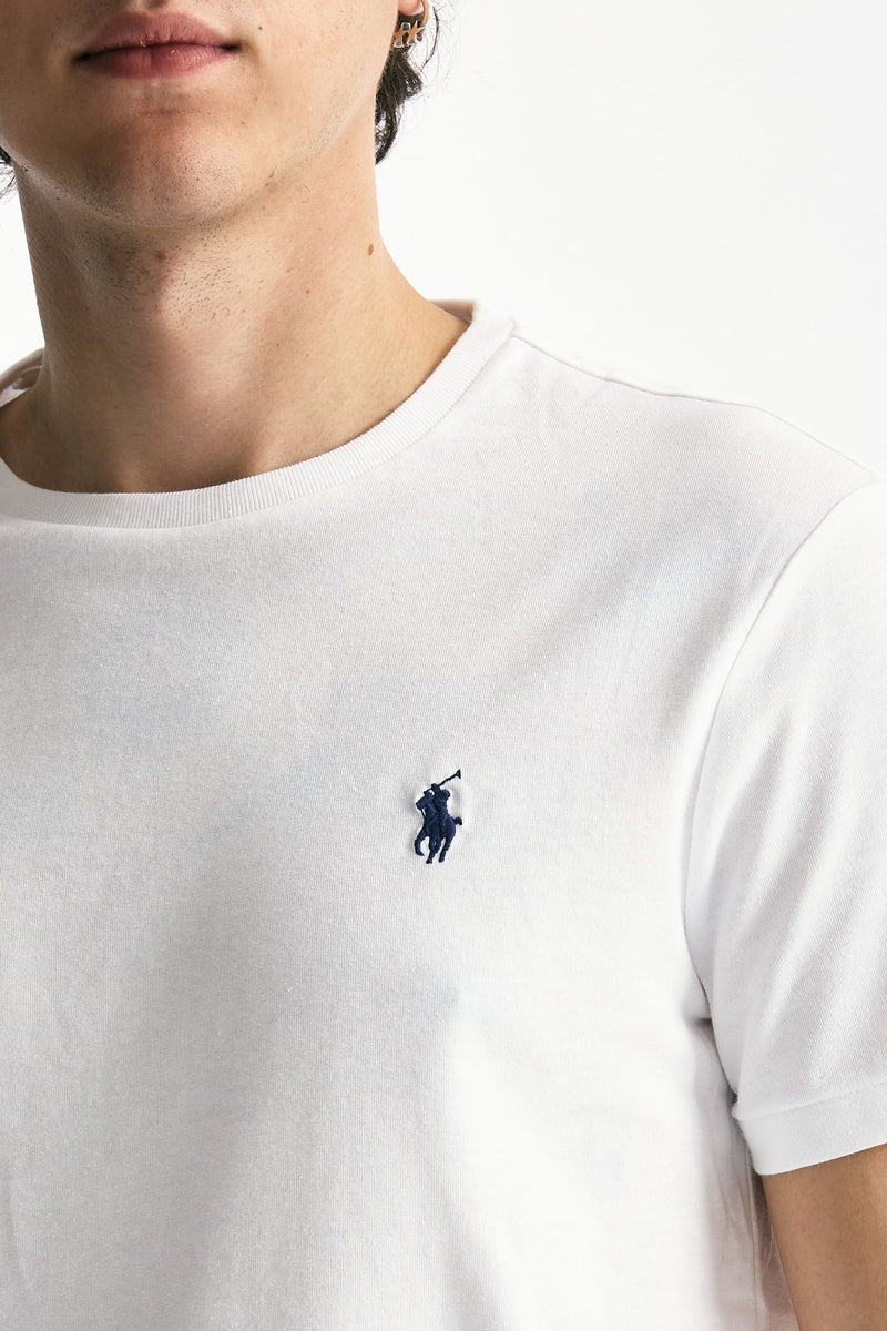 T-shirt Custom Slim-Fit in cotone bianco men Polo ralph lauren - 5