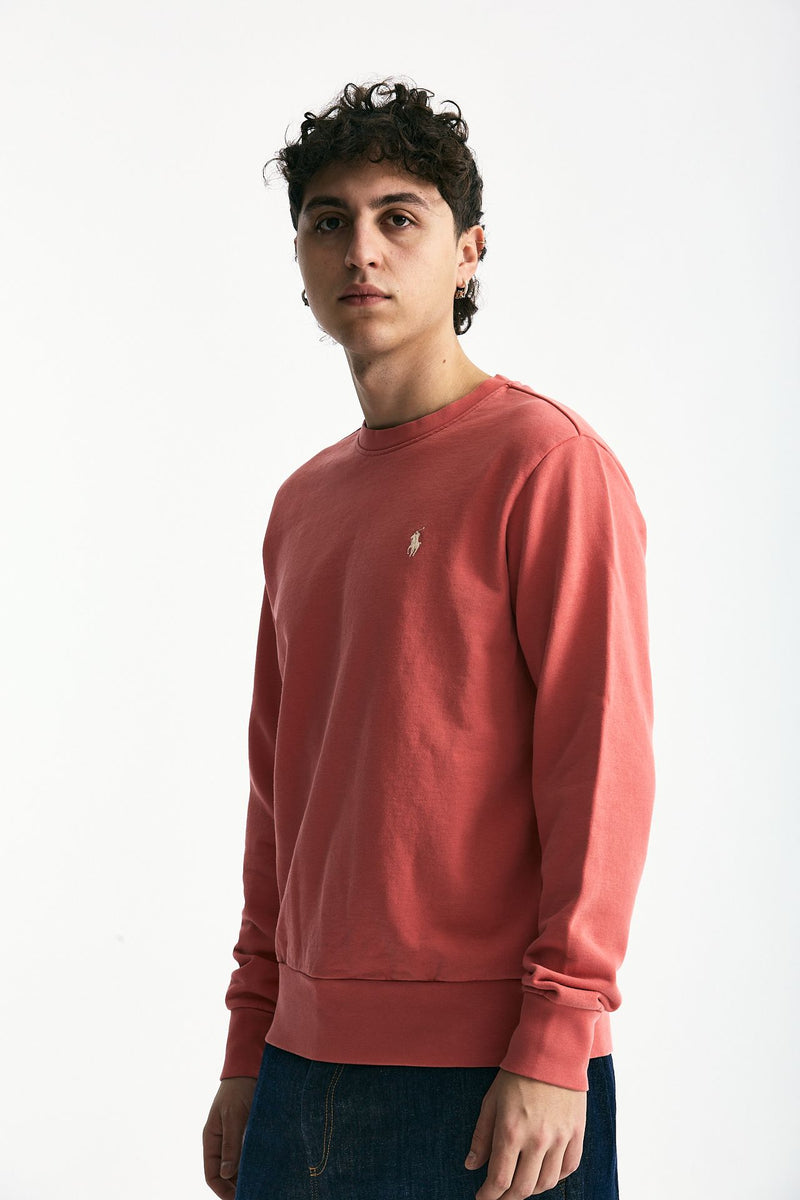 Felpa in cotone lavato corallo men Polo ralph lauren - 4