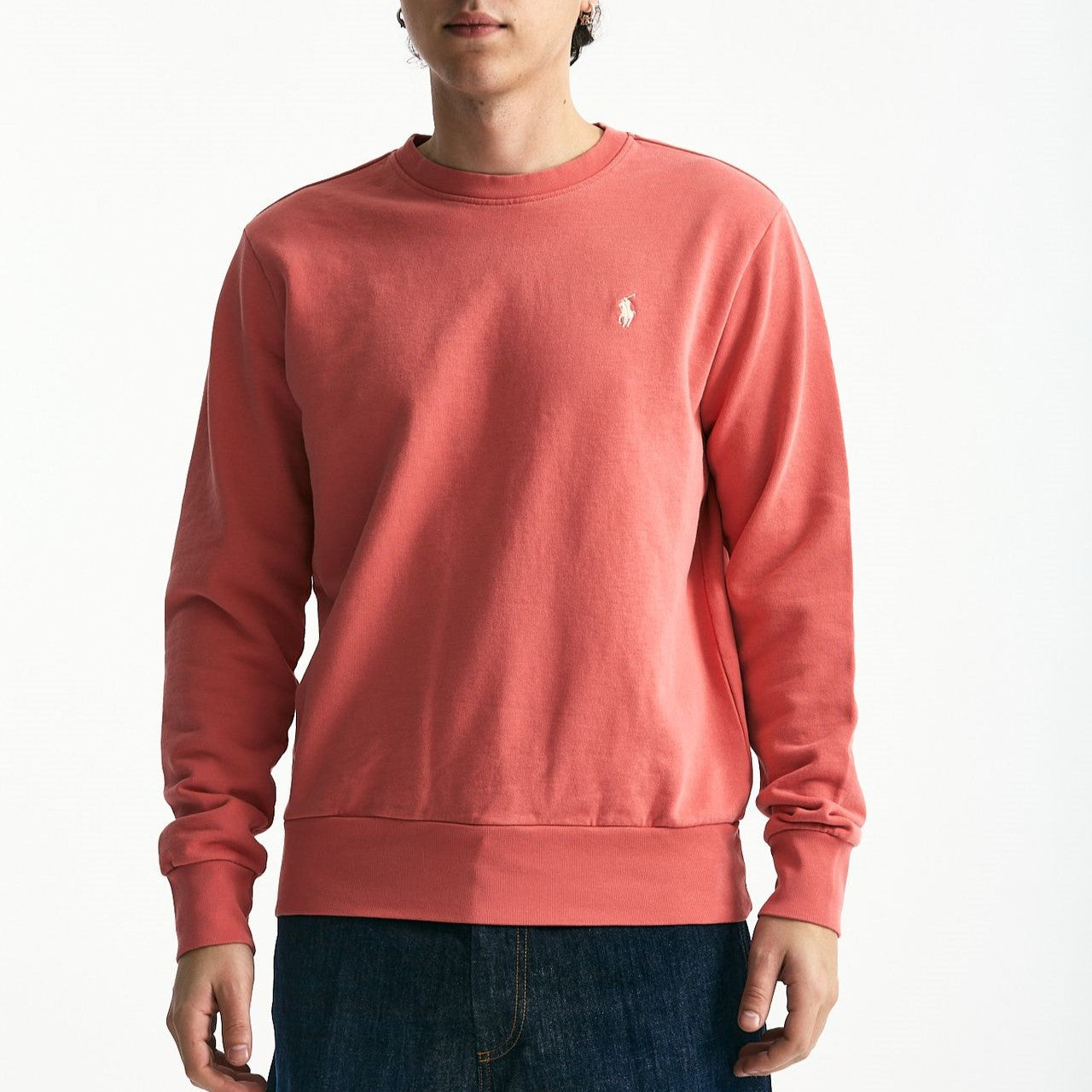 Felpa in cotone lavato corallo men Polo ralph lauren - 6