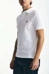 Polo Slim-Fit in cotone piquet bianco men Polo ralph lauren - 1