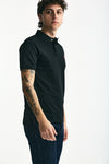 Polo Slim-Fit in cotone piquet nero men Polo ralph lauren - 2