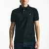Polo Slim-Fit in cotone piquet nero men Polo ralph lauren - 6