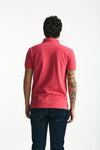 Polo Slim-Fit in cotone piquet fucsia men Polo ralph lauren - 3