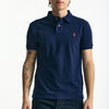 Polo Slim-Fit in cotone piquet blu men Polo ralph lauren - 6