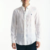 Camicia in lino bianco men Polo ralph lauren - 6