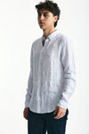 Camicia in lino rigata men Polo ralph lauren - 1