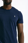 T-shirt Custom Slim-Fit in cotone blu men Polo ralph lauren - 5