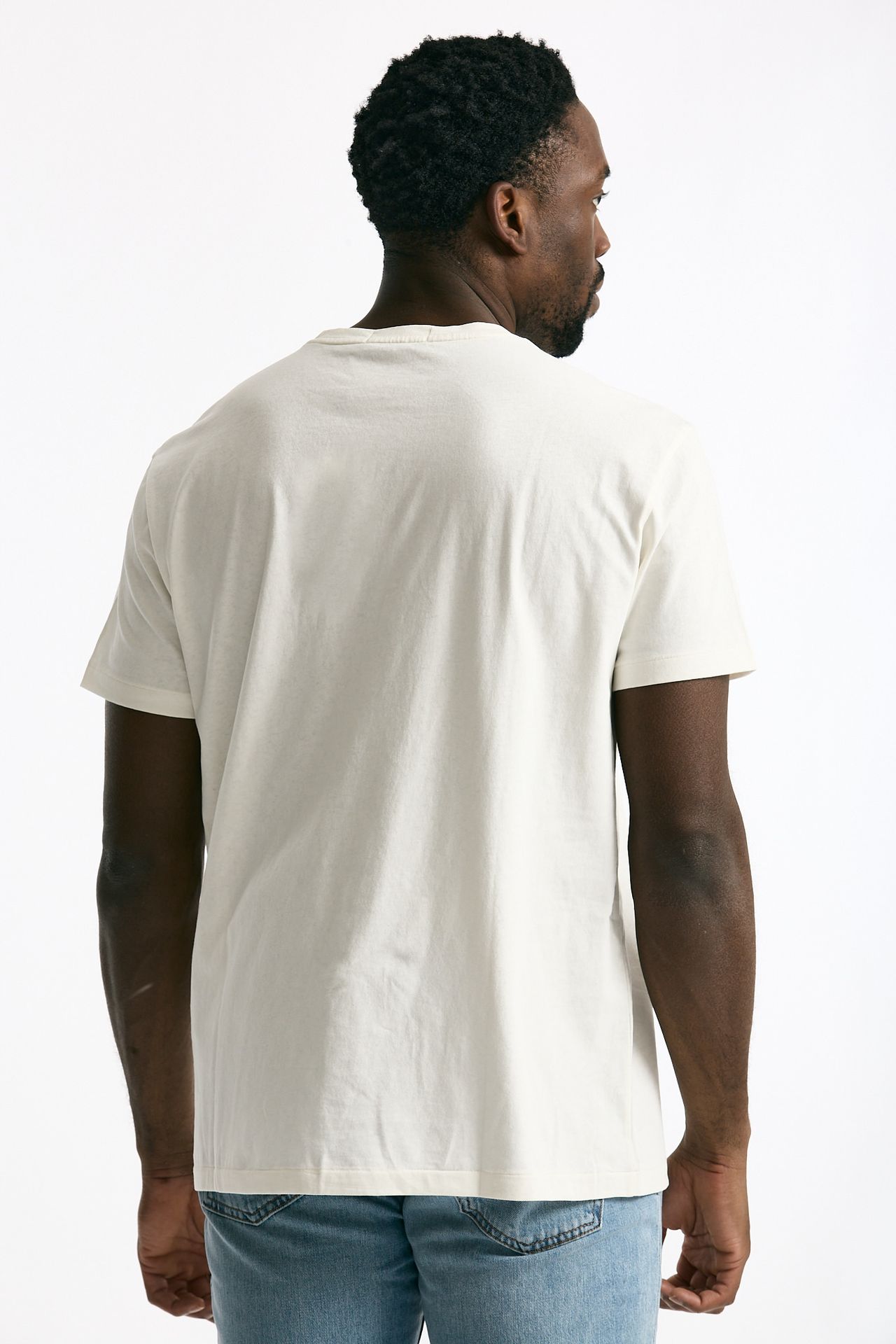 T-shirt classic fit in cotone bianco men Polo ralph lauren - 4