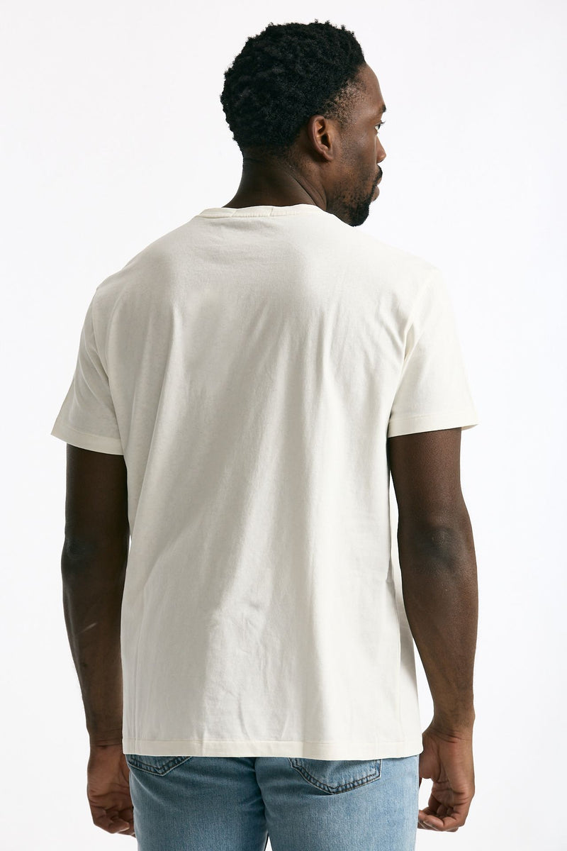 T-shirt classic fit in cotone bianco men Polo ralph lauren - 4
