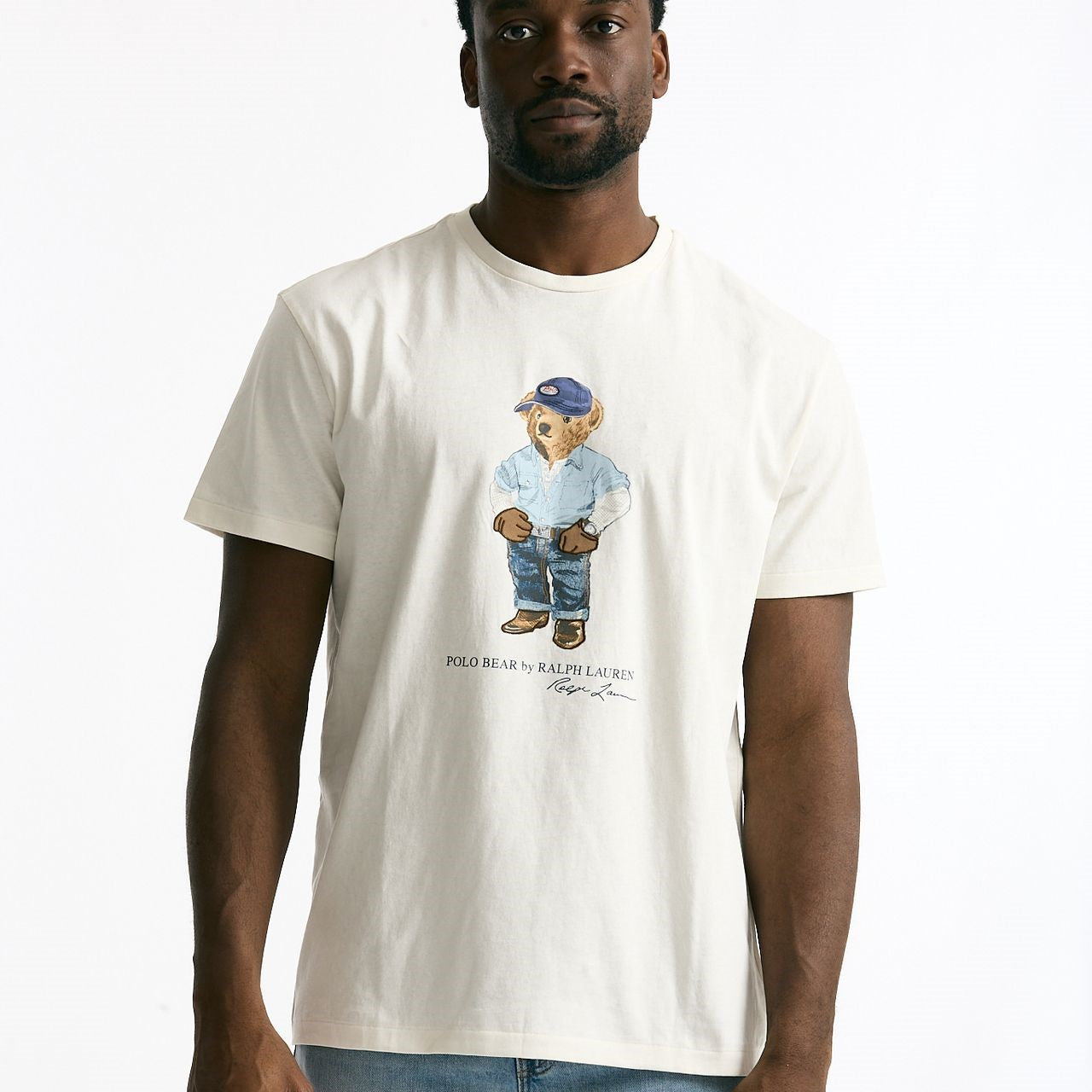 T-shirt classic fit in cotone bianco men Polo ralph lauren - 6