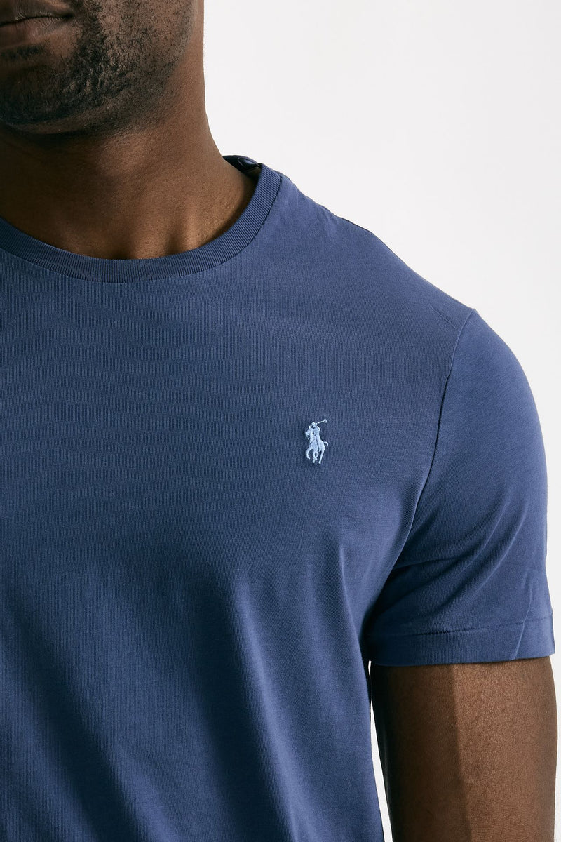 T-shirt in cotone blu chiaro men Polo ralph lauren - 5