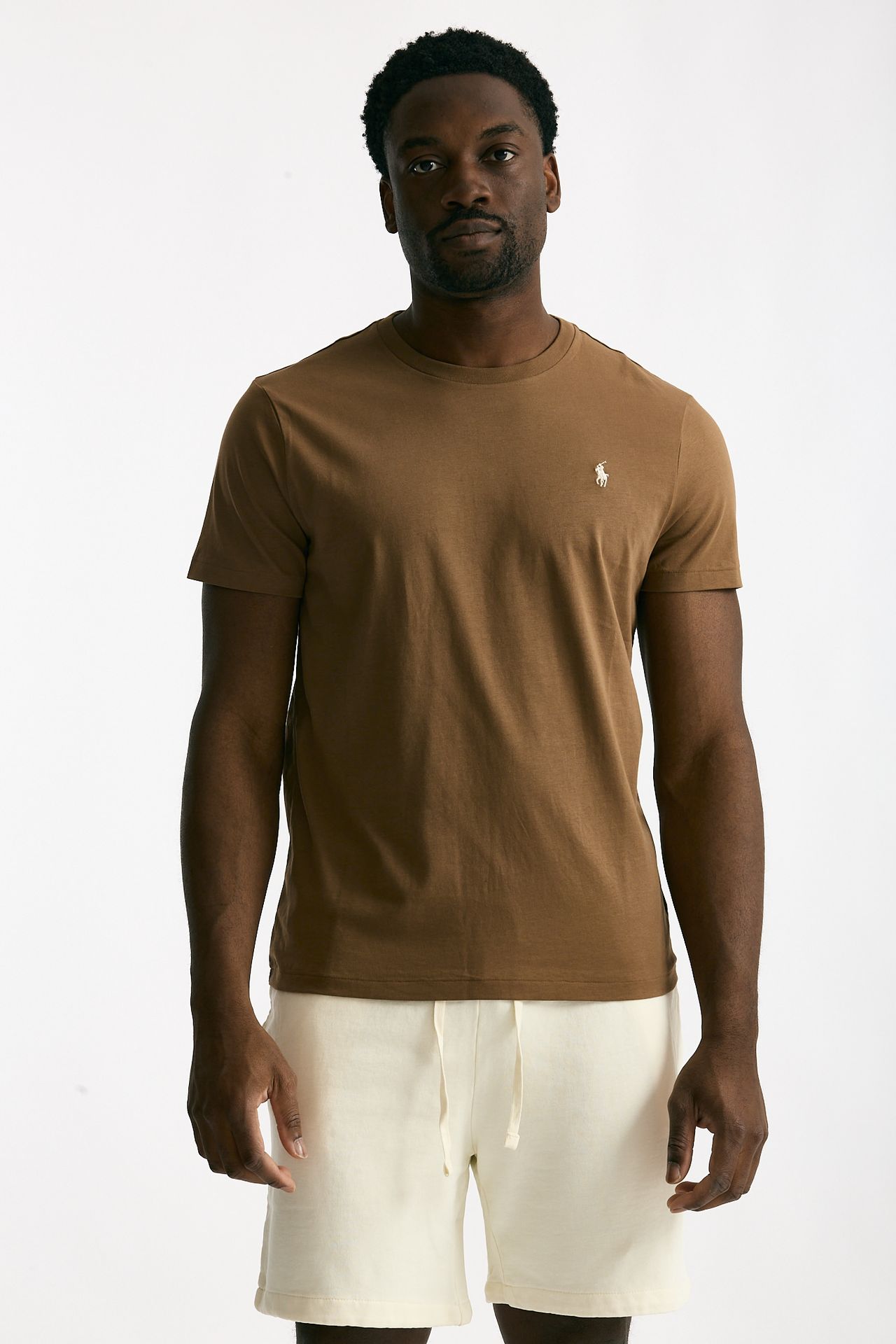 T-shirt in cotone marrone chiaro men Polo ralph lauren - 2