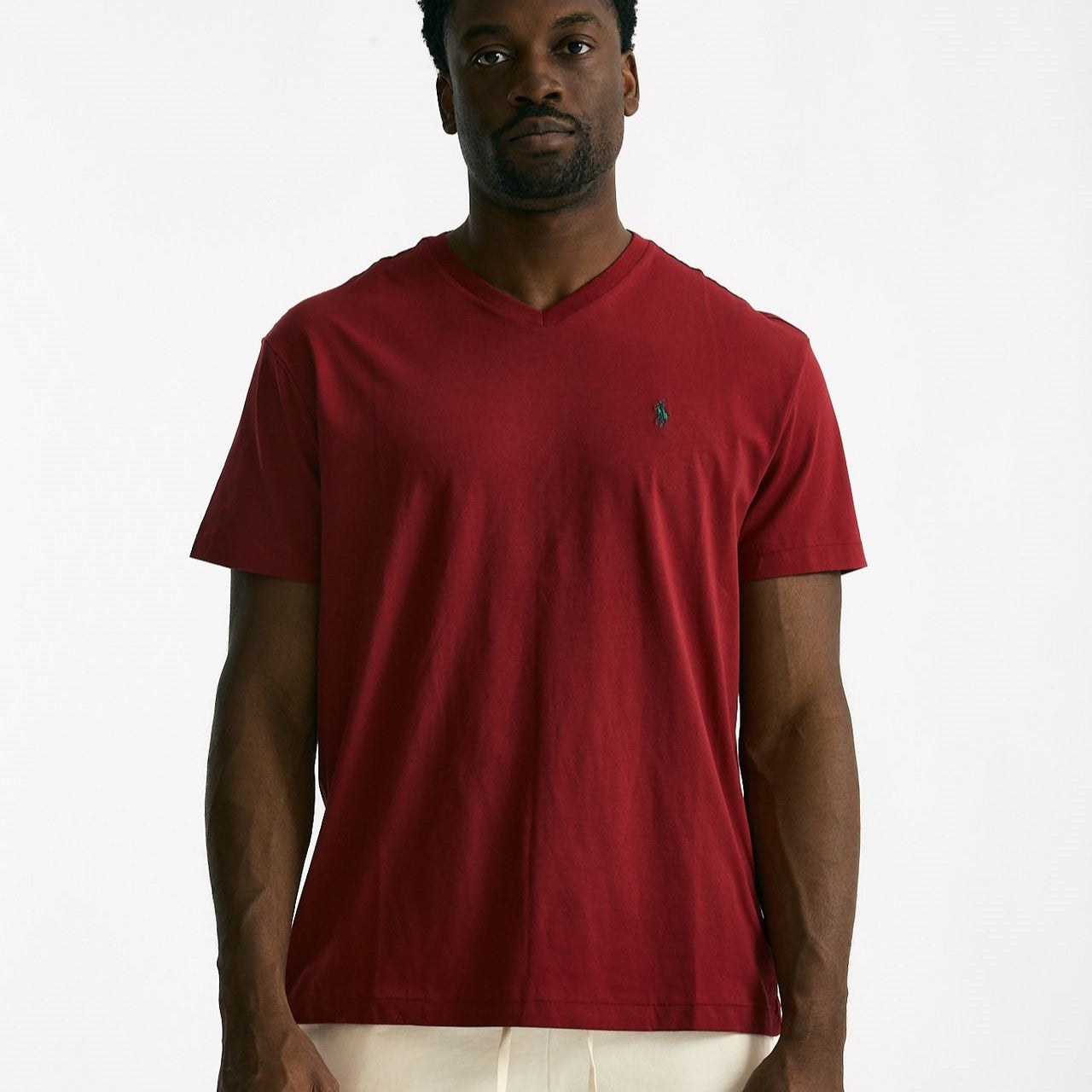 T-shirt in cotone rosso men Polo ralph lauren - 6