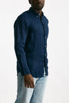 Camicia in lino blu men Polo ralph lauren - 4