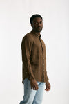Camicia in lino marrone men Polo ralph lauren - 1