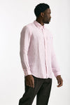 Camicia in lino bianco e rosa men Polo ralph lauren - 1