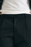Abito monopetto blu Lana stretch men Santaniello - 7