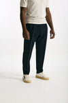 Pantalone in lana ferma blu men Santaniello - 1