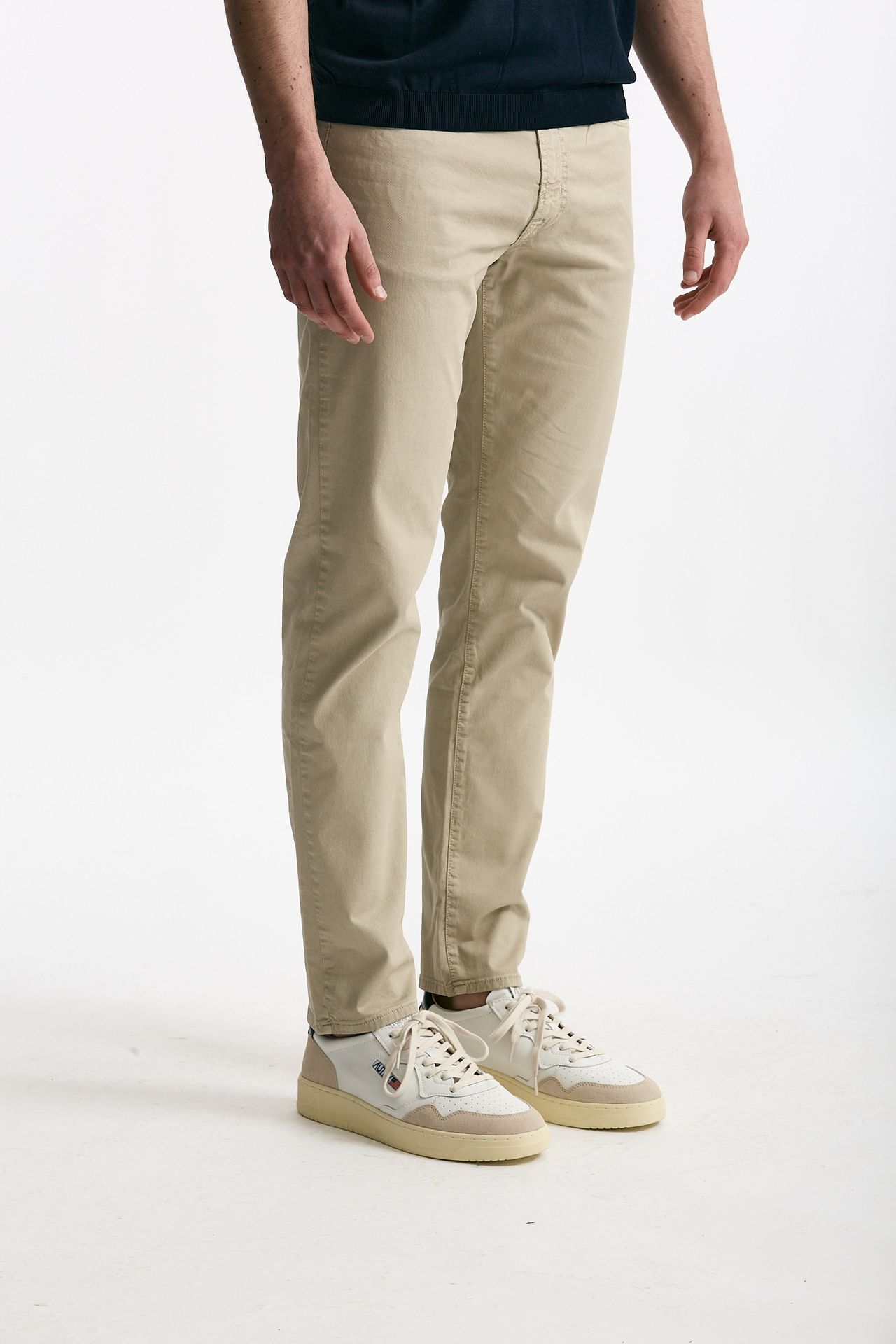 Jeans in cotone stretch beige men Siviglia - 2