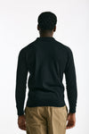 Polo BRADWELL in cotone sea island nero men John smedley - 4