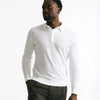 Polo BRADWELL in cotone sea island bianco men John smedley - 6